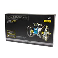 Los mejores  - JUGUETRÓNICA- Multibots- Construye 14 Robots Solares (JUG0303)